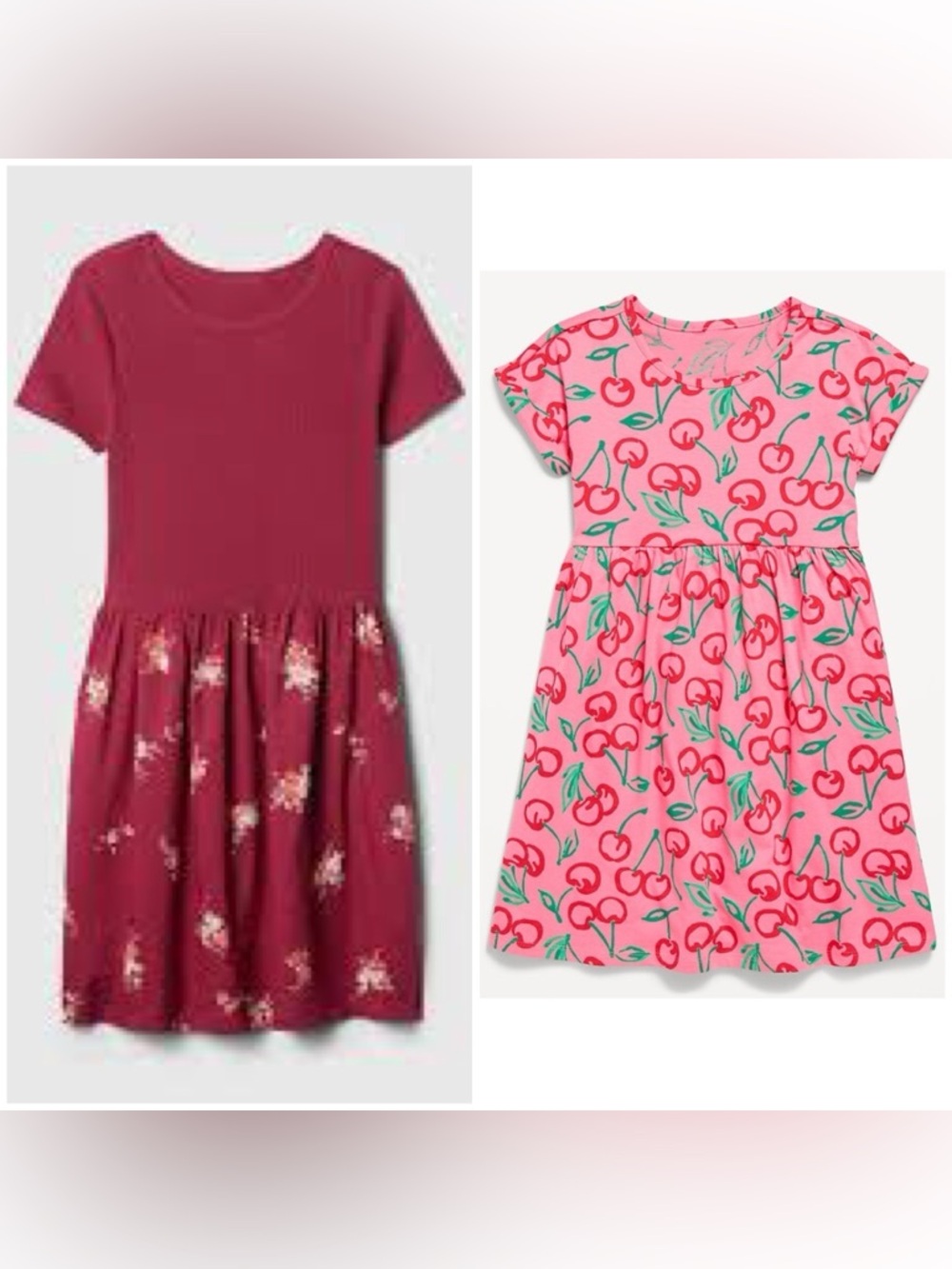 Gap and Old Navy girl’s dresses Size M